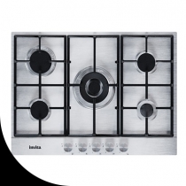 Cooktop Invita A Gs Inox 70 Cm Bivolt - i-CKG-5Q-70-XX-3TNA