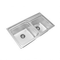 Cuba para Cozinha DeBacco Funzionale Inox 80x45