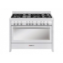 Fogo Magnfica Glem 6 Bocas com Forno Eltrico 170 Litros Inox 120cm 220V GLMMGW626VI