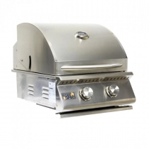 HOME E GRILL PREMIUM - 2 QUEIMADORES - 100% INOX 304 - FEITA PARA EMBUTIR